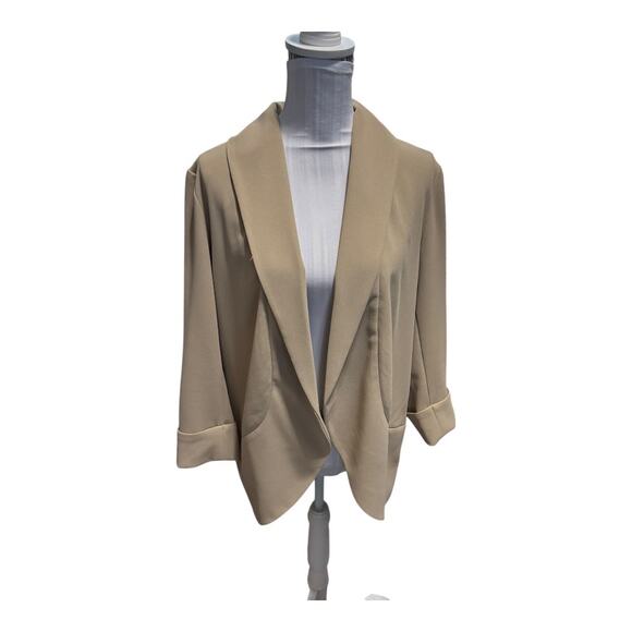 Nine West Jackets & Blazers - Nine West Tan Oversized Blazer Size L